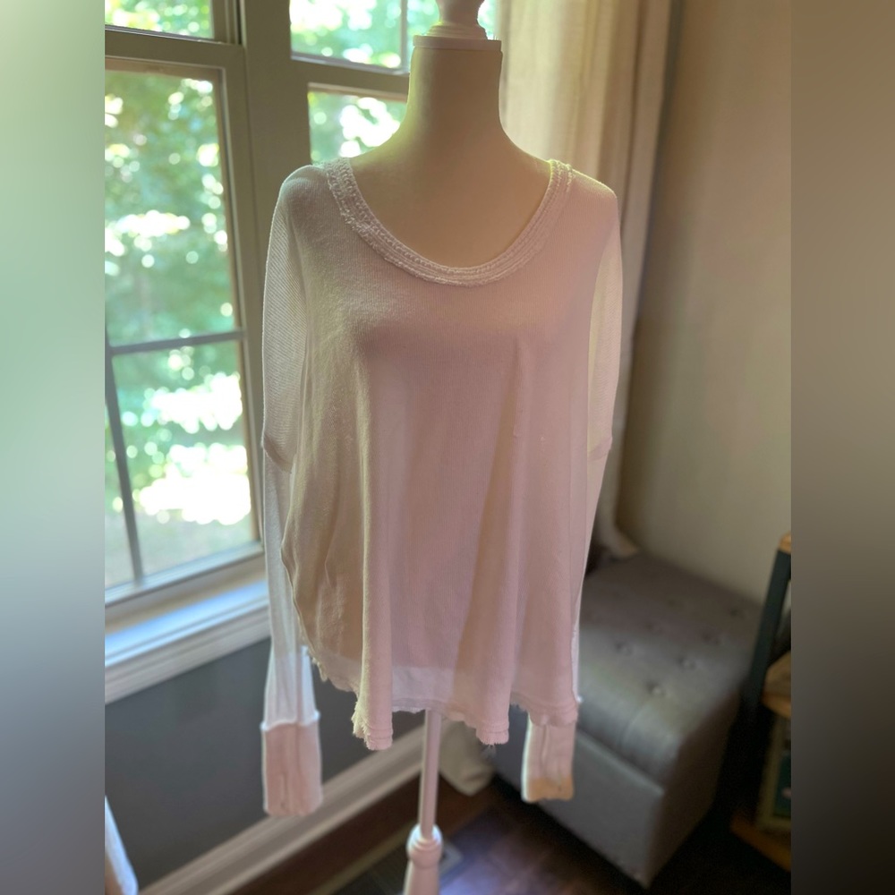 Free People long sleeve top Size M